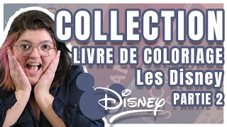 Collection Livre de Coloriage  Partie 2 Les livres disney [upl. by Mckinney]