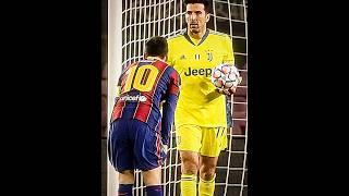 When Buffon Stopped Messi ❌ [upl. by Htbazile]