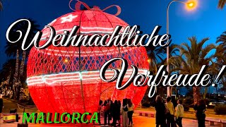 Palma de Mallorca🌴🏖️MALLORCA island❤️NEW Weihnachtsbummel durch Palma🎅spain mallorca travel vlog [upl. by Annazor810]