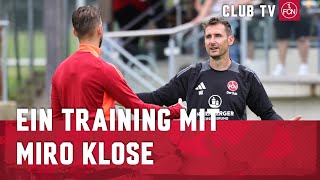 CoachCam Miroslav Klose im Fokus  Trainingslager  1 FC Nürnberg [upl. by Euh236]