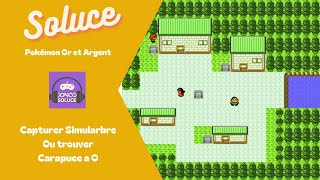 Trouver la carapuce a O et capturer simularbre Pokemon argent or cristal enlever arbre [upl. by Amby]