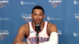 Thunder Media Day  Andre Roberson [upl. by Solita]