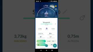 Pokémon GO EVOLUZIONE DI SHUPPET IN BANETT pokemongo [upl. by Sausa]