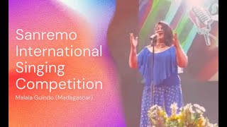 Sanremo International Singing Competition  Efa niova Malala Guindo [upl. by Eeraj]