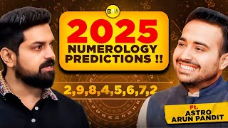 Universal Year Number 1 to 9 Numerology2025 Predictions Money amp Success ⁠ astroarunpandit [upl. by Valli]