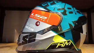 New LS2 Storm II Helmet Unboxing 2024 [upl. by Ayadahs357]