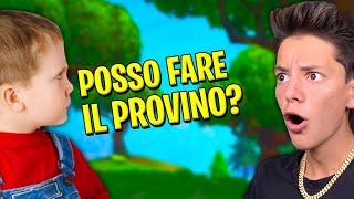 MI FINGO un BIMBO ARROGANTE che VUOLE FARE il PROVINO per il TEAM BLAZE 😂 Fortnite ITA [upl. by English746]