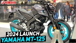 2024 Yamaha MT125 Darkness is the Next Level [upl. by Reace176]