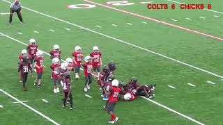 4TH GRADE SMC COLTS VS BLYTHEVILLE CHICKASAWS 91424 [upl. by Aihsein]