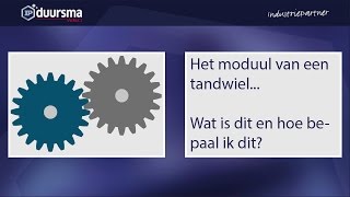 Duursma WampO Wat is het moduul van een tandwiel [upl. by Cas698]