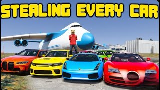 TREYTEN Steals Cars with Different Vehicles in GTA 5 RP [upl. by Sito]