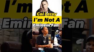 Coi Leray  Benzino’s Daughter Speaks On Eminem [upl. by Mcnelly96]