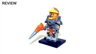 LEGO Collectable Minifigures Space Miner Set 710077 Silent Review [upl. by Osrick]