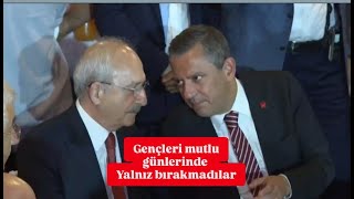 Kemal Kılıçdaroğlu ve Özgür Özel şahitlik yaptı Genç çiftleri mutlu günde yalnız bırakmadılar [upl. by Holland]