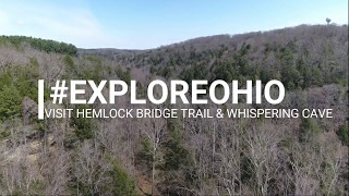 Hemlock Bridge Trail amp Whispering Cave at Hocking Hills [upl. by Gladis]