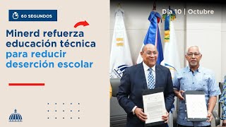 Minerd refuerza educación técnica para reducir deserción escolar [upl. by Eidolem]