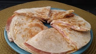 QUESADILLAS DE JAMÓN Y QUESO [upl. by Layton]