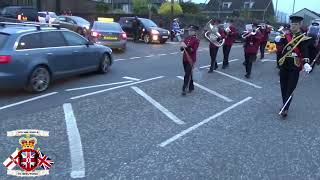 Tullyvallen Silver Band  Downshire Guiding Star FB Parade 2024 [upl. by Anelec219]