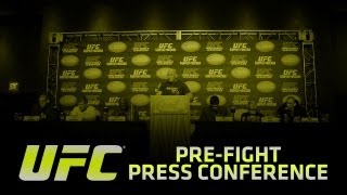 UFC 163 Aldo vs Korean Zombie PreFight Press Conference [upl. by Carey]