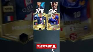 Mbappe fifa 23 mobile VS mbappe fc 24 mobile music [upl. by Hanad]