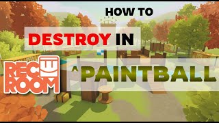 7 Tips to Help You DOMINATE in REC ROOM PAINTBALL [upl. by Immas]