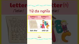 Từ đa nghĩa trong tiếng anh vocabulary vocabularyenglish vocabularyinenglish vocabularywords [upl. by Yellat]