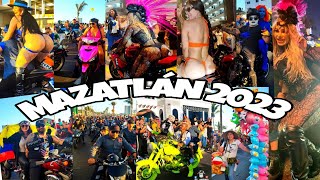 DESFILE DE LA SEMANA DE LA MOTO EN MAZATLÁN 2023 LO QUE NO SE VIO mazatlansinaloa [upl. by Leta]