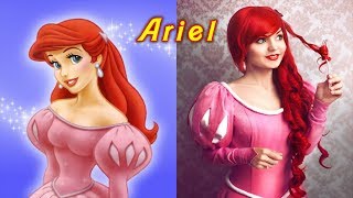 Disney Princess Characters in Real Life 2017  2018  Mandrake [upl. by Kloman]