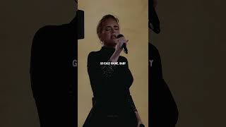 Adele  Easy on Me Lyrics lyrics live adele 2024 [upl. by Htevi]