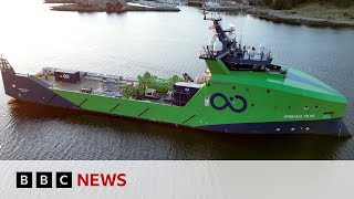 Worlds largest robots to set sail  BBC News [upl. by Inez]