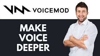 How To Make Voice Deeper in Voicemod on Mac  Deepen Your Voice  Voicemod Tutorial [upl. by Glorianna]