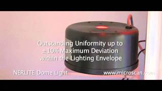 Microscan NERLITE Dome Light [upl. by Alegnave]