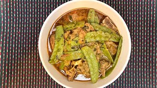 Meat With Mangetout Recipe [upl. by Bacon314]