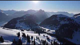 Skitouren Bregenzerwald Alpe Stoggertenn  am Fuß des Diedamskopfes Geheimtipp von Schönenbach aus [upl. by Ashjian]