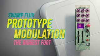 Add Movement to Your Eurorack Patches Literally – Swamp Flux The Biggest Foot and A Balance Board [upl. by Ahsieka]