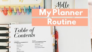 Daily Planner Routine [upl. by Twedy]