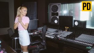 Ariana Grande  yes and  Studio footageFull the making of Yes and [upl. by Aneek199]