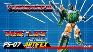 Transformers Ocular Max PS07 Artifex  P4L Reviews [upl. by Arriaet370]