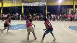 FINALS LAST 2 MINS KASIGLAHAN WARD VS BURGOS WARD MONTALBAN YM BASKETBALL LEAGUE [upl. by Chute]