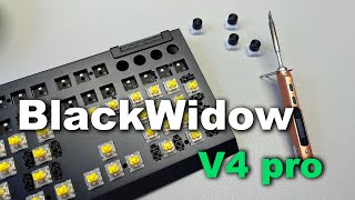 【keyboard Live】【Part 2】Razer BlackWidow V4 Pro MOD｜Stabilizer tuning｜黑寡婦V4 Pro 調校｜disassemble [upl. by Andrus]