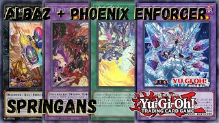 YuGiOh BEST Springans Albaz Deck Profile January 2022 [upl. by Nnyllatsyrc807]