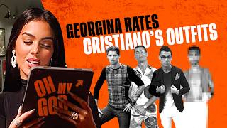 Georgina CALIFICA outfits de Cristiano Ronaldo ¡No creerás cuál es su favorito  Gio amp Cris Parte 2 [upl. by Gamages]