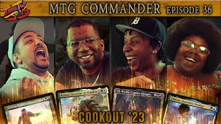 Commander GameplayThe Cookout ‘23 Devin vs Power Dragn vs Blackneto vs Indy2Raw [upl. by Ahsimaj]