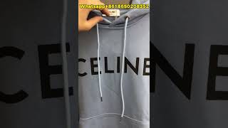 Comfortable wearCELINE COTTON FLEECE LOOSE HOODIE from BOOTSFY shirts shirt celine hoodie [upl. by Yenahteb]