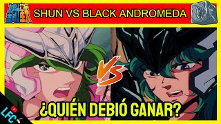 SAINT SEIYA SHUN VS BLACK ANDRÓMEDA ANÁLISIS  ¿QUIÉN DEBIÓ GANAR [upl. by Lednor]