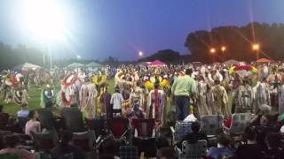 Soldier dance at Ponca Powwow [upl. by Enneira]