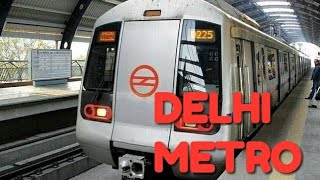 Delhi Metro  Journey From Aero city to Vaishali  Via Rajiv chowk  INDIA [upl. by Aletsirc]