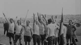 1924 Olympics  Football final Uruguay  Switzerland 30 [upl. by Jona]