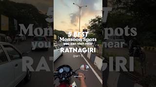 Must visit Monsoon spots near Ratnagiri  waterfalls near Ratnagiri [upl. by Ahsenav]