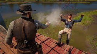 Red Dead Redemption 2 4K 60FPS  Funny amp Brutal Moments Vol 152 Euphoria Ragdolls [upl. by Ahsenahs]